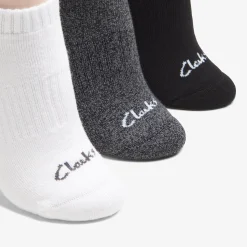 3 Pack Solid Athletic|Clarks Best