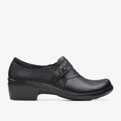 Angie Pearl Black Leather|Clarks Online