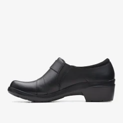 Angie Pearl Black Leather|Clarks Online