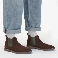 Atticus LT Top Dark Brown Suede|Clarks Clearance