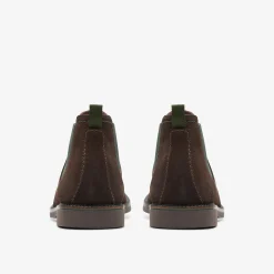 Atticus LT Top Dark Brown Suede|Clarks Clearance