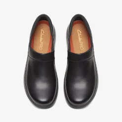 Pro Gem Black Leather|Clarks Sale