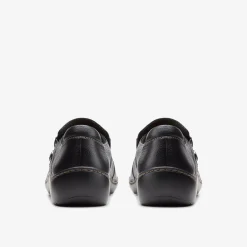 Cora Poppy Black Tumbled|Clarks Clearance