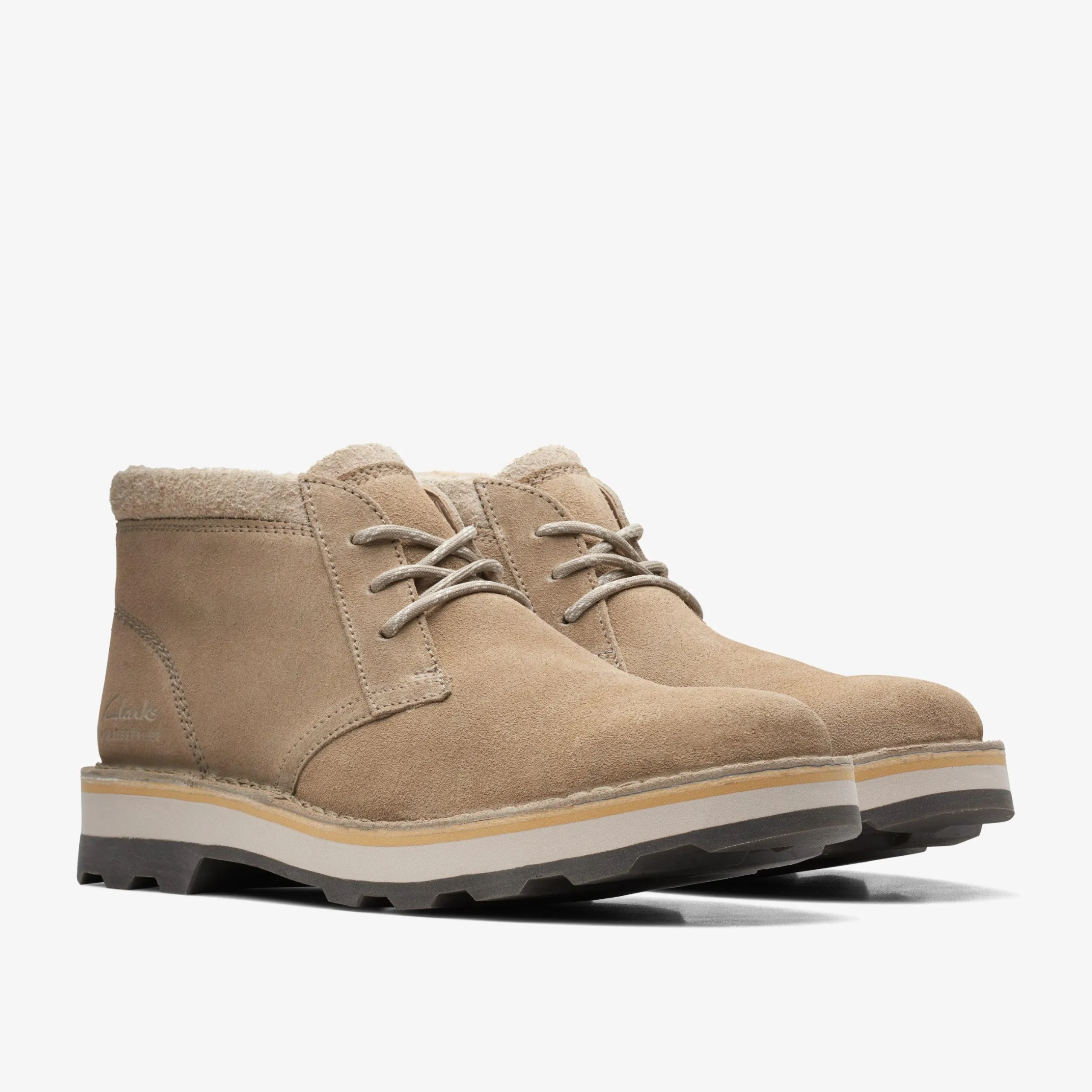 Corston DB Waterproof Sand Warmlined|Clarks Sale