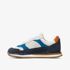 Craft Run Tor Kid Navy Combination|Clarks Outlet