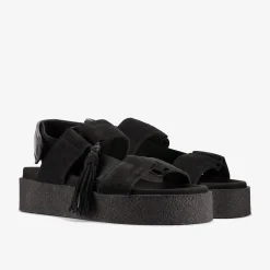 Crepe Sandal Black|Clarks New