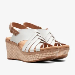 Elleri Grace White Leather|Clarks