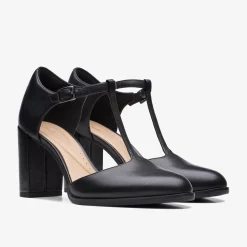 Freva 85 Bar Black Leather|Clarks New