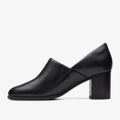 Freva 55 Lily Black Leather|Clarks Sale