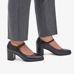 Freva 55 Strap Black Leather|Clarks Online