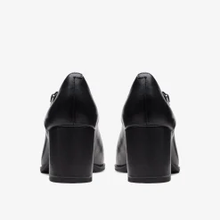 Freva 55 Strap Black Leather|Clarks Online