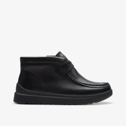 Goal Wally Kid Black Leather|Clarks Online
