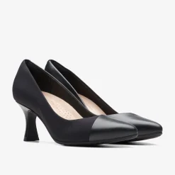 Kataleyna Rose Black Leather|Clarks New