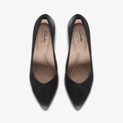 Kataleyna Rose Black Leather|Clarks New
