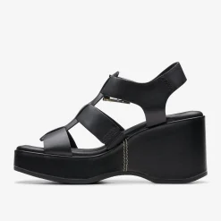 Manon Cove Black Leather|Clarks Online