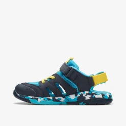 Steggy Roar Kid Navy Combination|Clarks Discount