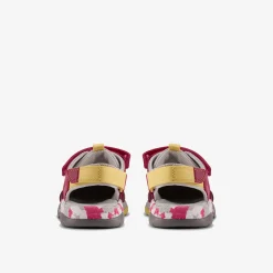 Steggy Roar Kid Pink Combination|Clarks Best
