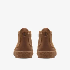 Streethill Mid Dark Tan Leather|Clarks New