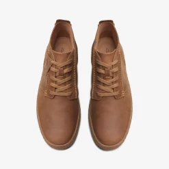 Streethill Mid Dark Tan Leather|Clarks New