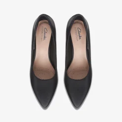 Teresa Step Black Leather|Clarks Clearance