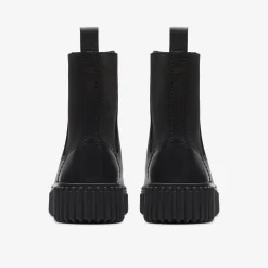 Torhill Maple Black Leather|Clarks Online