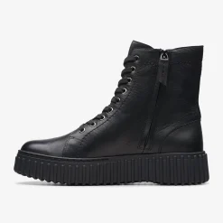 Torhill Rise Black Leather|Clarks Hot