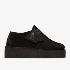 Trek Wedge Black Suede|Clarks Sale