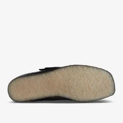 Wallabee Black Leather|Clarks Clearance