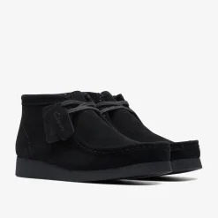 Wallabee EVO Boot Black Suede|Clarks Discount