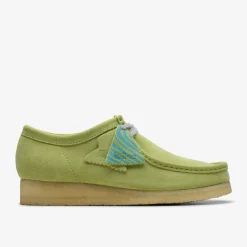 Wallabee Pale Lime Suede|Clarks Best