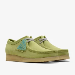 Wallabee Pale Lime Suede|Clarks Best