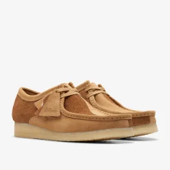 Wallabee Tan Combination|Clarks New