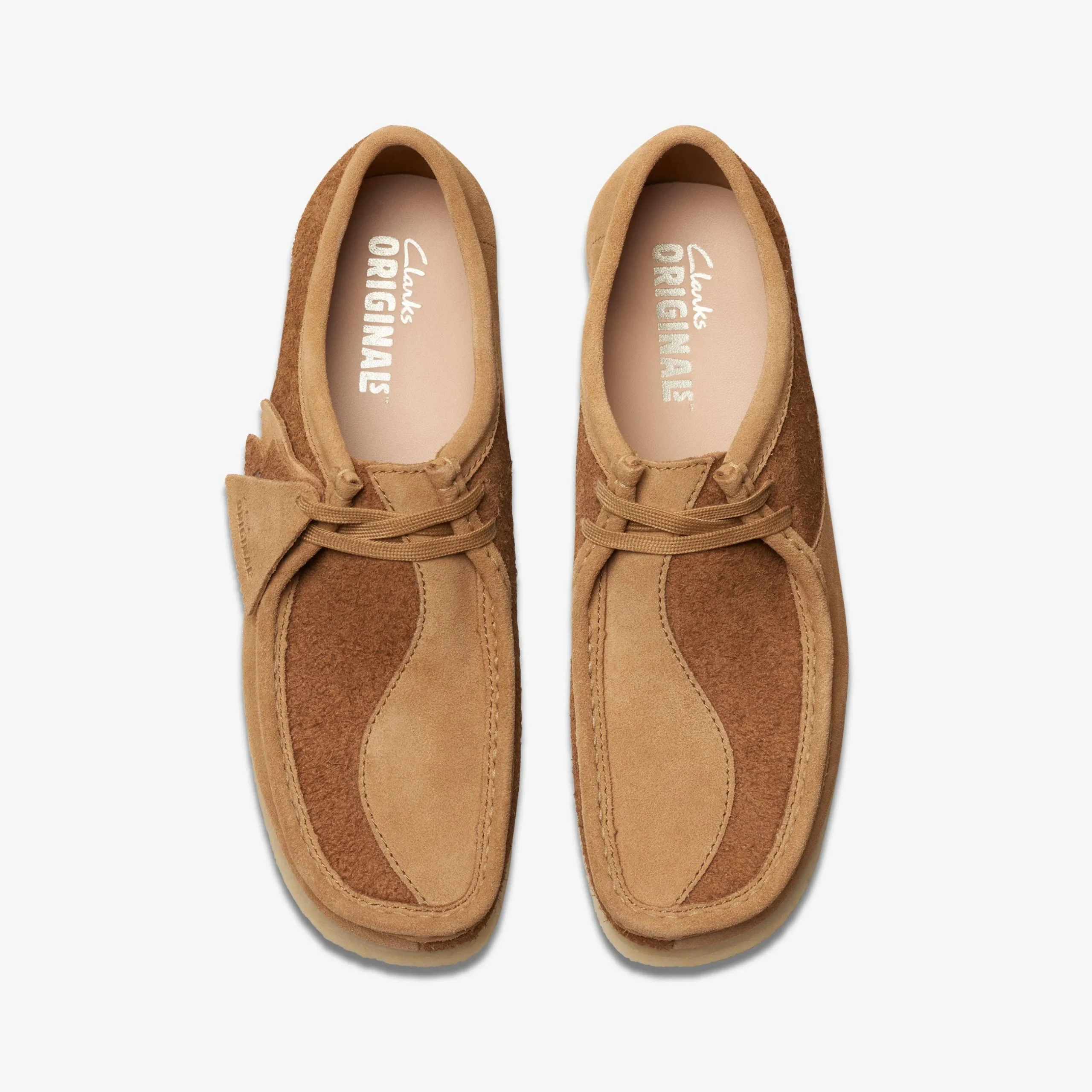 Wallabee Tan Combination|Clarks New